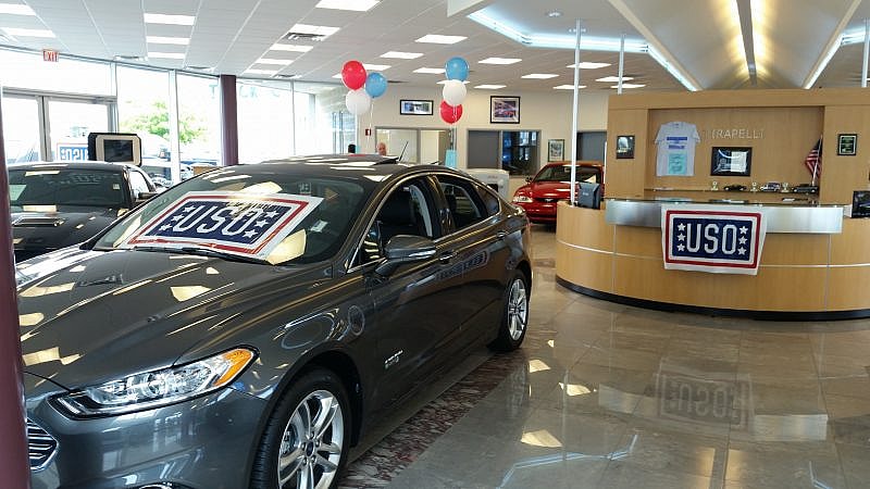 CATA USO Troops BBQ Chicagoland Illinois Fundraising Event upside down car loan