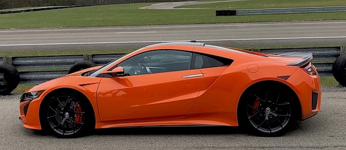 The DNA of the Acura Sports Car: How the NSX Supercar Inspires the Rest of the Lineup 12 A Girls Guide to Cars | The DNA of the Acura Sports Car: How the NSX Supercar Inspires the Rest of the Lineup - I got to drive this one too. The Thermal Orange Pearl seems just a little faster 1