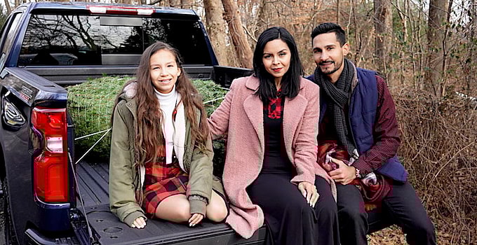 How To Take Home A Christmas Tree in the Chevy Silverado