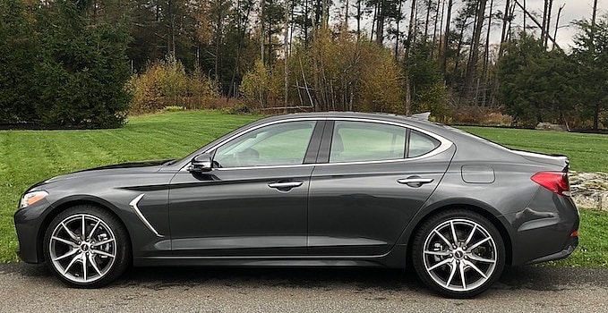 A Girls Guide to Cars | Why the Genesis G70 is the Most Awarded Car of the Year - 2019 Genesis G70 featured image