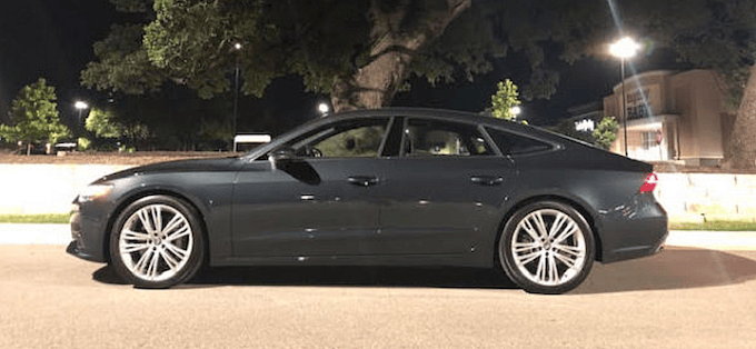 Audi A7 luxury sedan