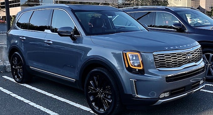 3 row SUVs Kia Telluride