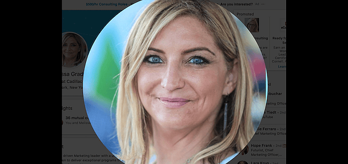 What Drives Her: Melissa Grady, Cadillac’s Chief Marketing Officer, Carves New a Path to Passion 6 Melissa Grady, Chief Marketing Officer, Cadillac