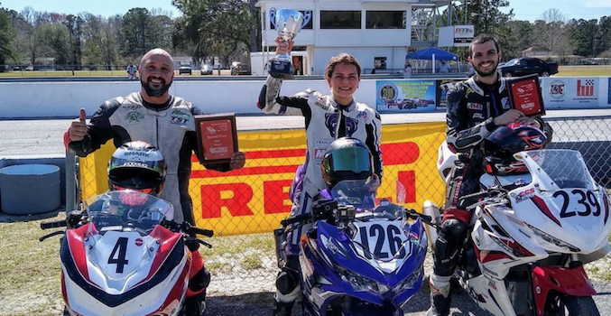 Alexis Olivera motorbike