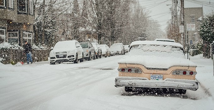 winter travel emergency kit