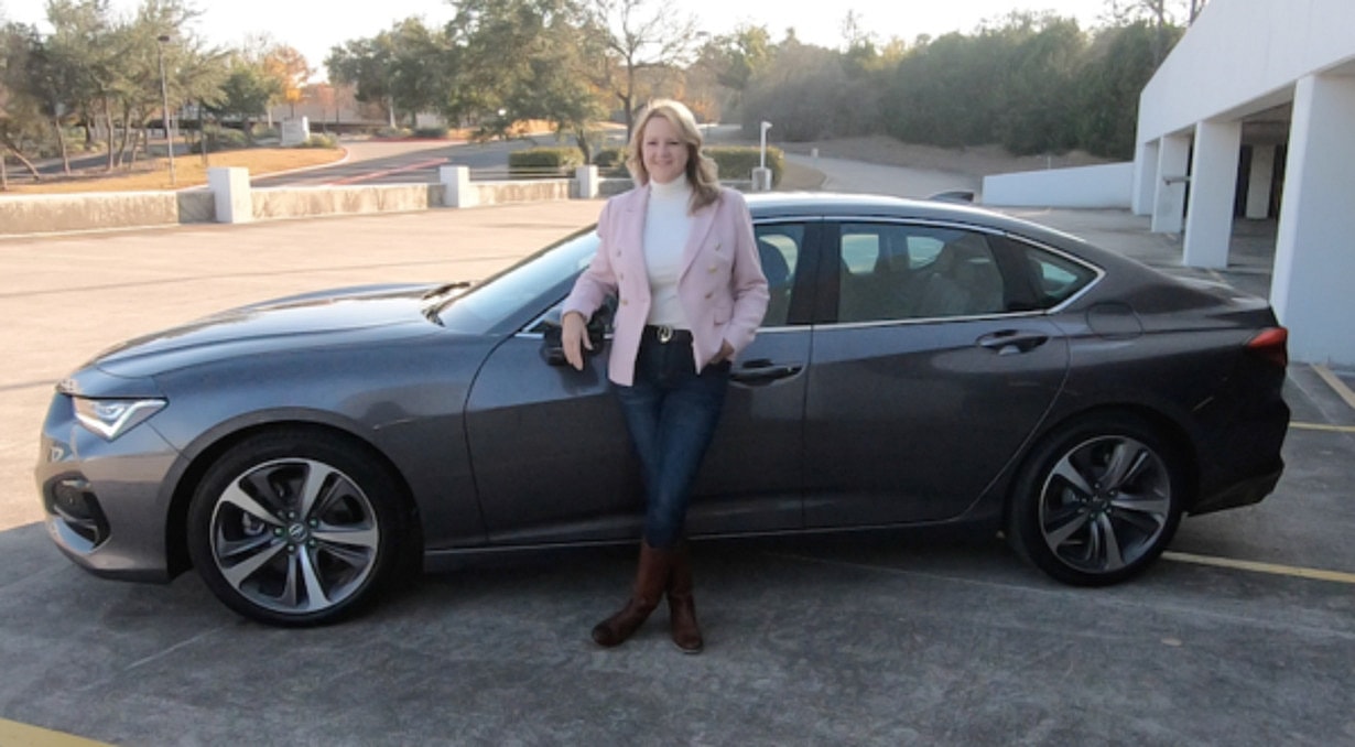 Me with the 2021 AcuraTLX