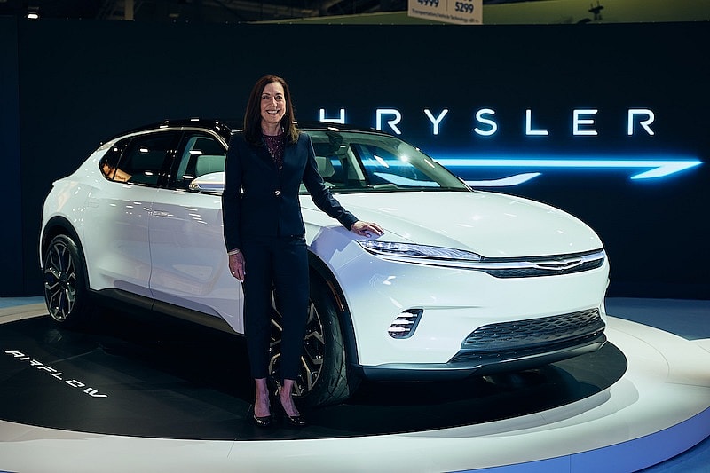 What Drives Her: Chris Feuell is Energizing Chrysler for an Electrified Future 6 Chrysler Airflow Concept CES 2022 Chris Feuell 37