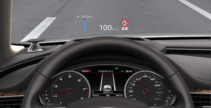 Head up display Audi Q5 Sportback