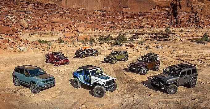 2022 Easter Jeep Safari. Photo: Jeep