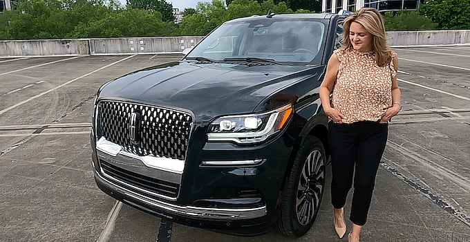 Me with the Lincoln Navigator