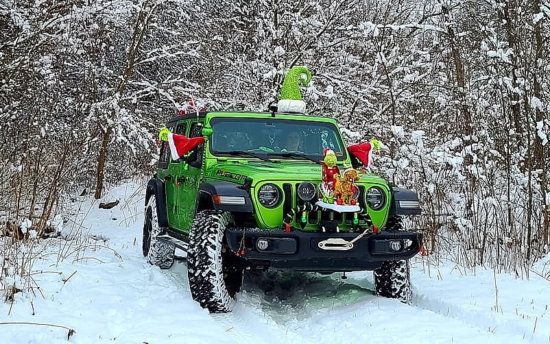 Holiday Car Decorating Inspiration...From My Jeep Community!