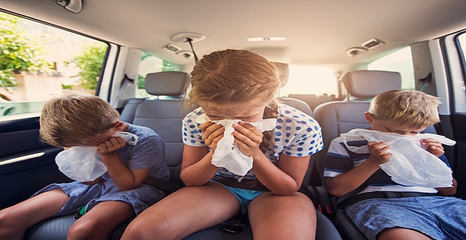 car sickness means the nasty task of cleaning puke out of your car. Knowing how to clean vomit out of your car is the first step. Here are tips on how to do it.