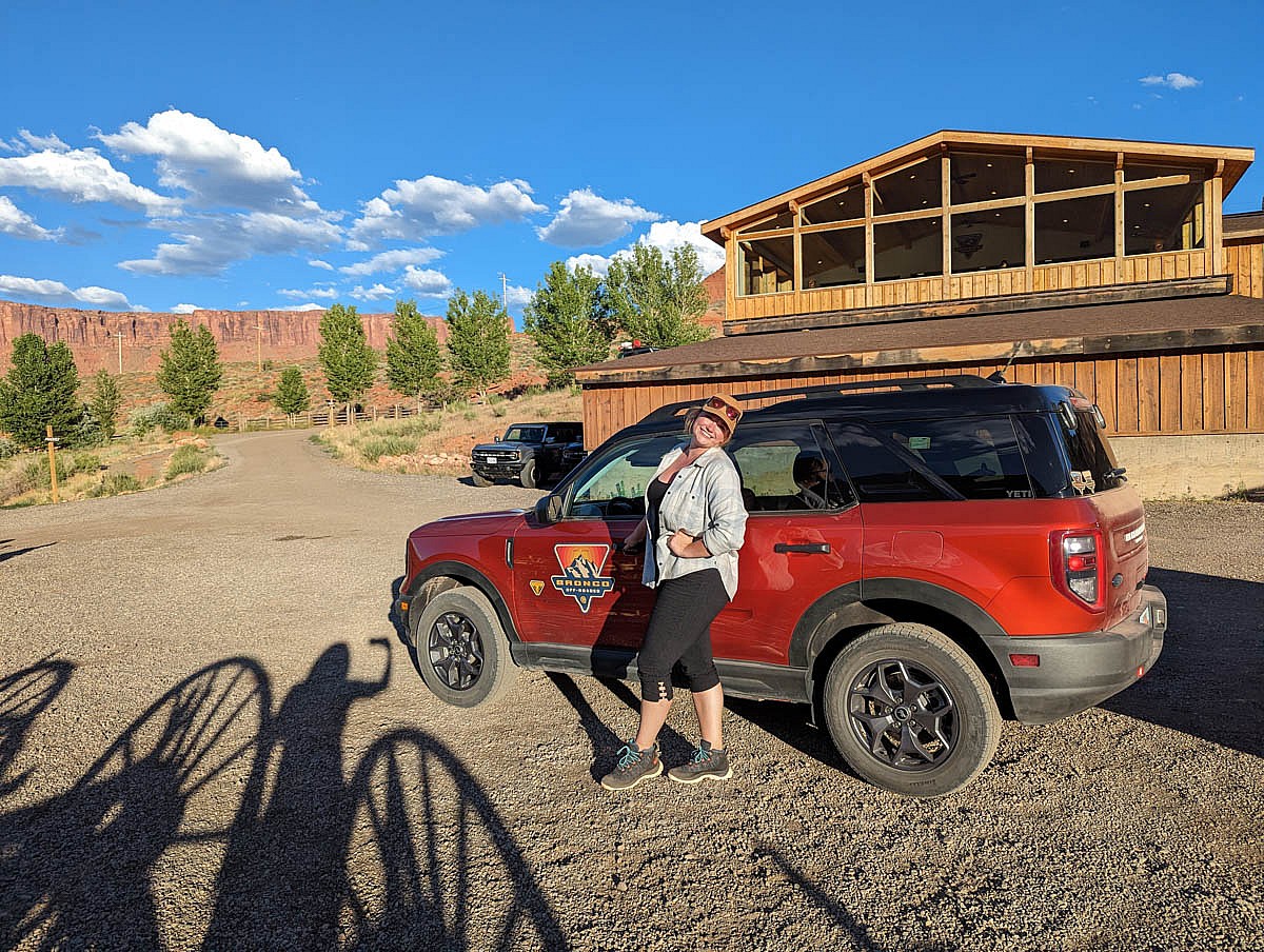 It was a thrill to attend the 2023 Ford Bronco Off-Roadeo in Moab, Utah. Photo: Annika Carter