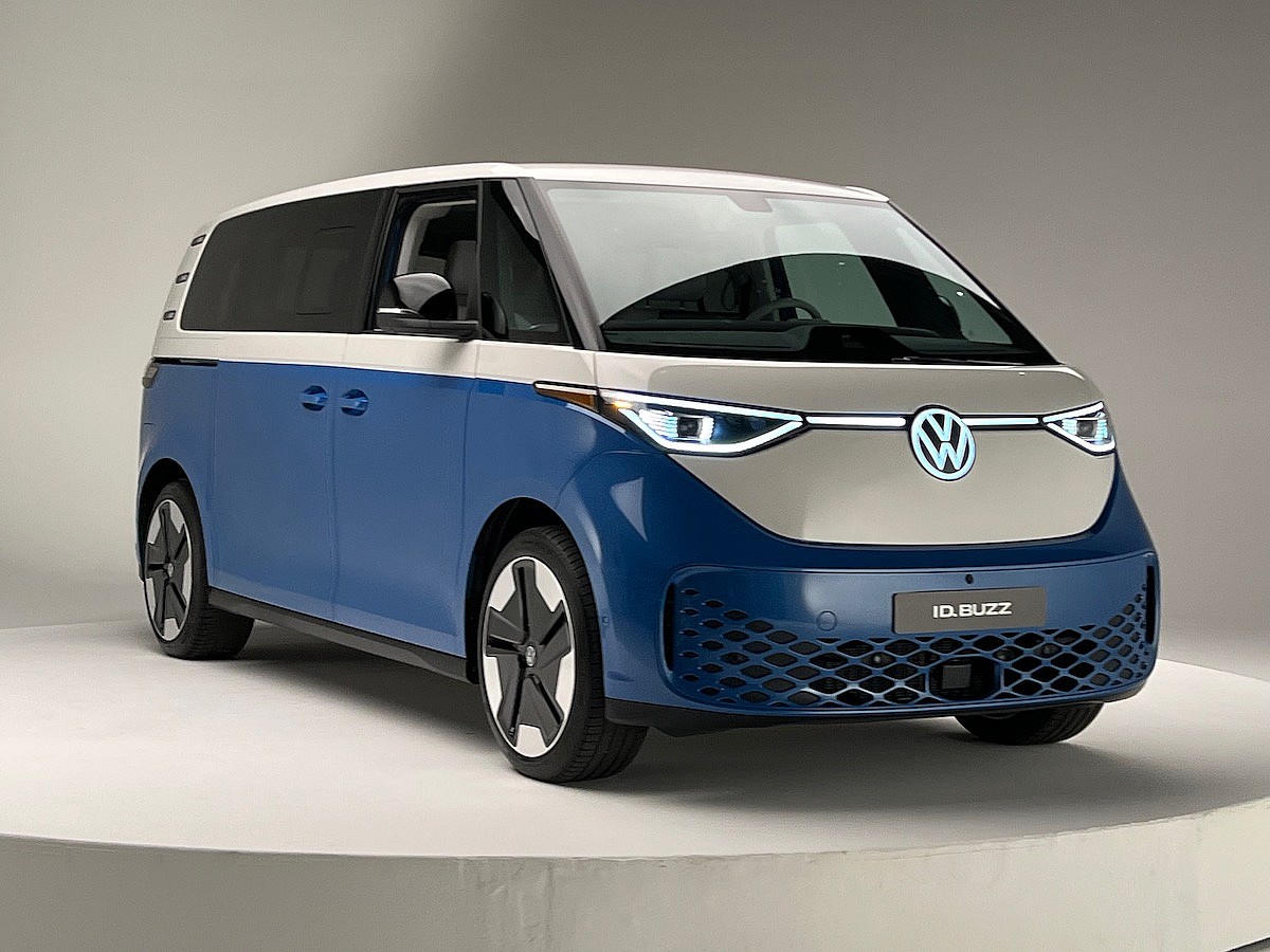 The VW ID.Buzz 7-Seater Van is Here and Minivans Will Never Be The Same Again 9 The ID.Buzz in Cabana Blue