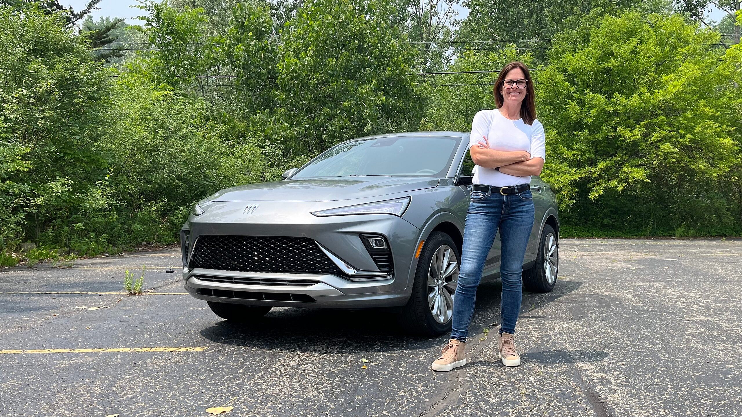 The new 2024 Buick Envista is sleek inside and out.