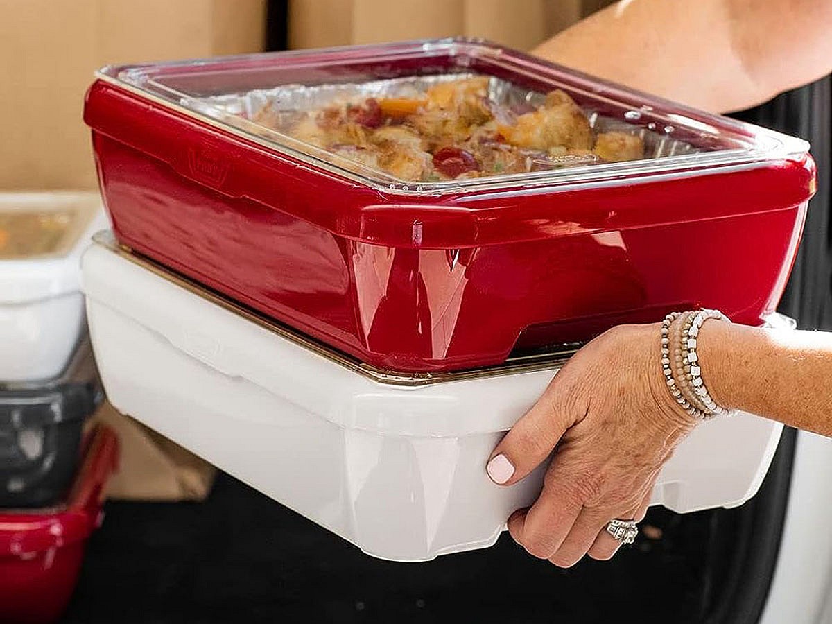 Fancy Panz containers are insulated and convenient when traveling in the car with food. Photo Amazon