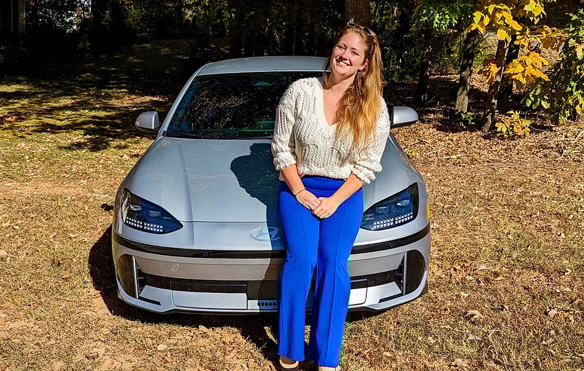 I really enjoyed the ride in the Hyundai Ioniq 6.