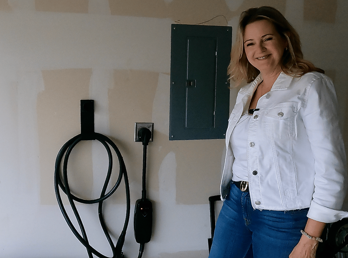 Me with my home EV charger!