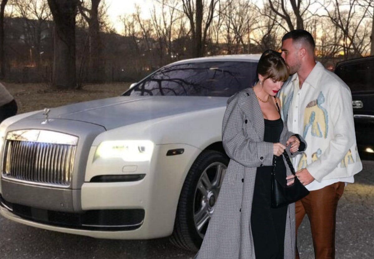 Taylor Swift Travis Kelce Getaway Cars