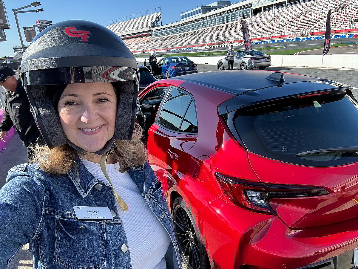 Me with the Toyota GR Corolla DAT