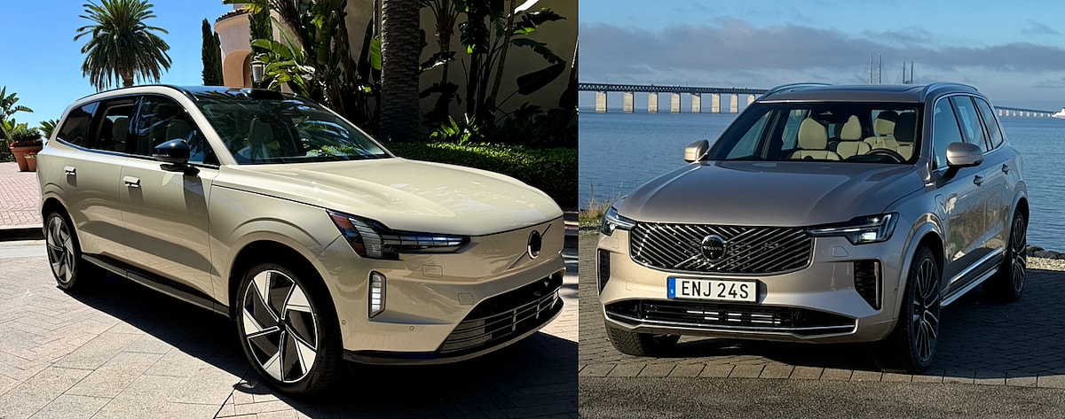 Volvo EX90 vs Volvo XC90