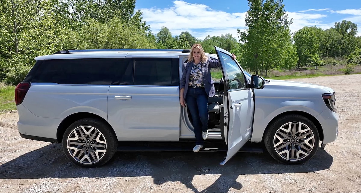 The writer with the 2025 Ford Expedition