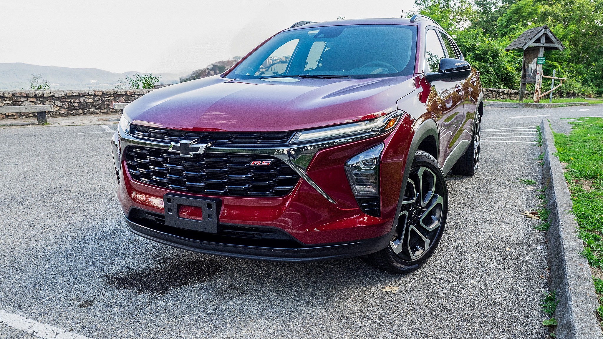 The front end of the 2025 Chevrolet Trax