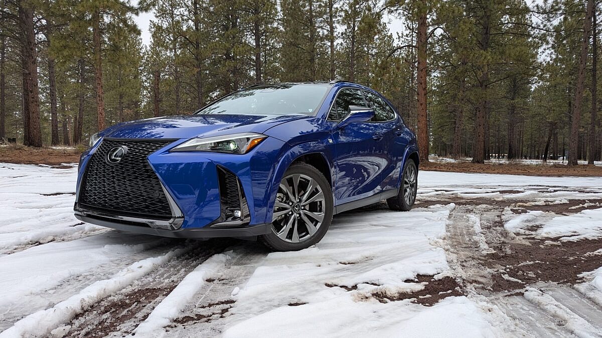 5 Things You Should Know Before You Buy a 2025 Lexus UX 300h F SPORT Handling 9 The front end of the 2025 Lexus UX 300h F Sport Handling