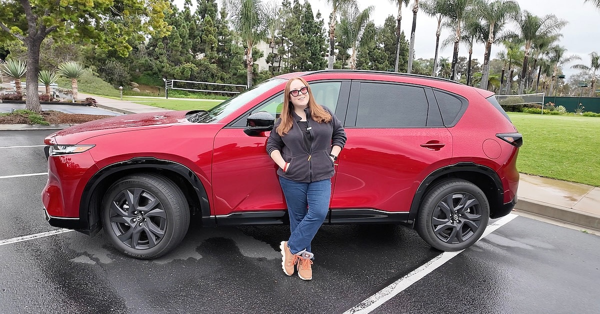 Natalie Merola with the 2026 Mazda CX-5