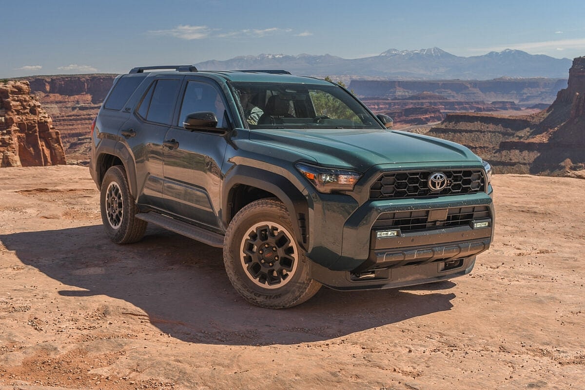I Took a 2026 Toyota 4Runner TRD On a 2,000-Mile Road Trip: Here's The Good, The Great, and The Gritty. 9 The side front quarter of the 2026 Toyota 4Runner TRD Off-Road Premium in Moab, Utah