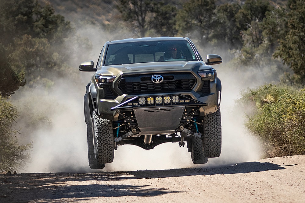 A 2024 Toyota Tacoma Going Off-Road