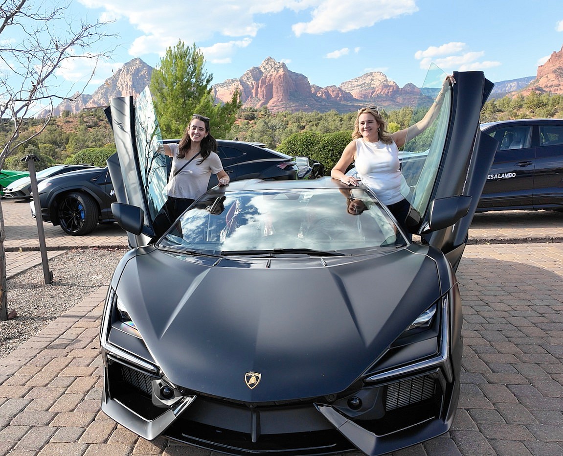 My Daughter Estee And Me In The Lamborghini Revuelto