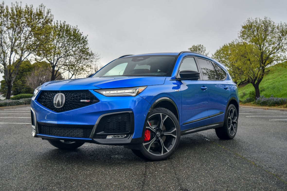 The Front End Of The 2026 Acura Mdx Type S