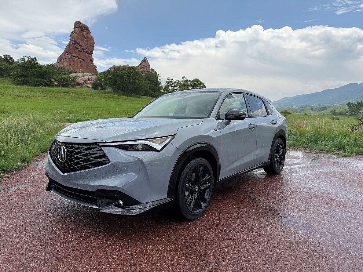 The Front End Of The Acura Adx