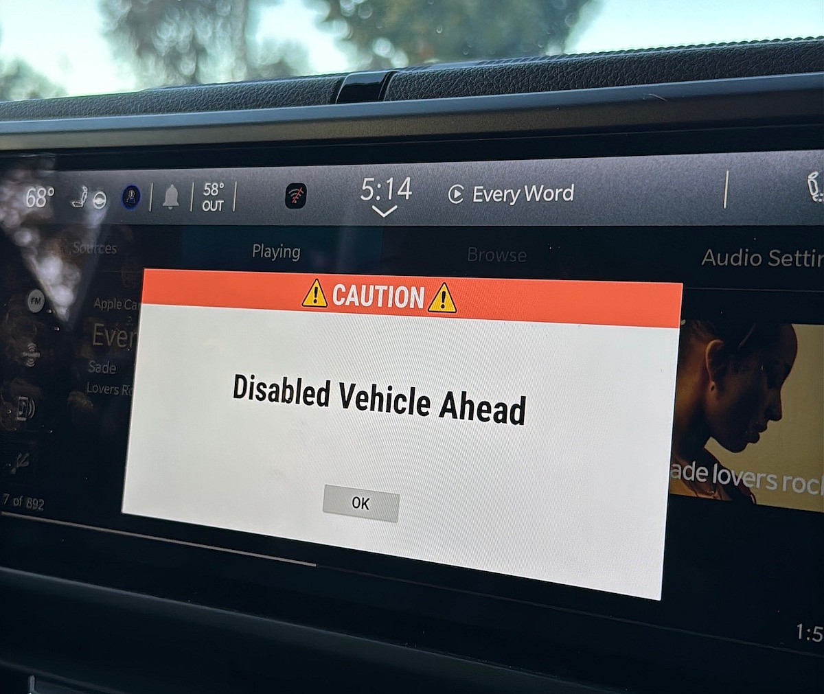 Ess Disabled Car Notification