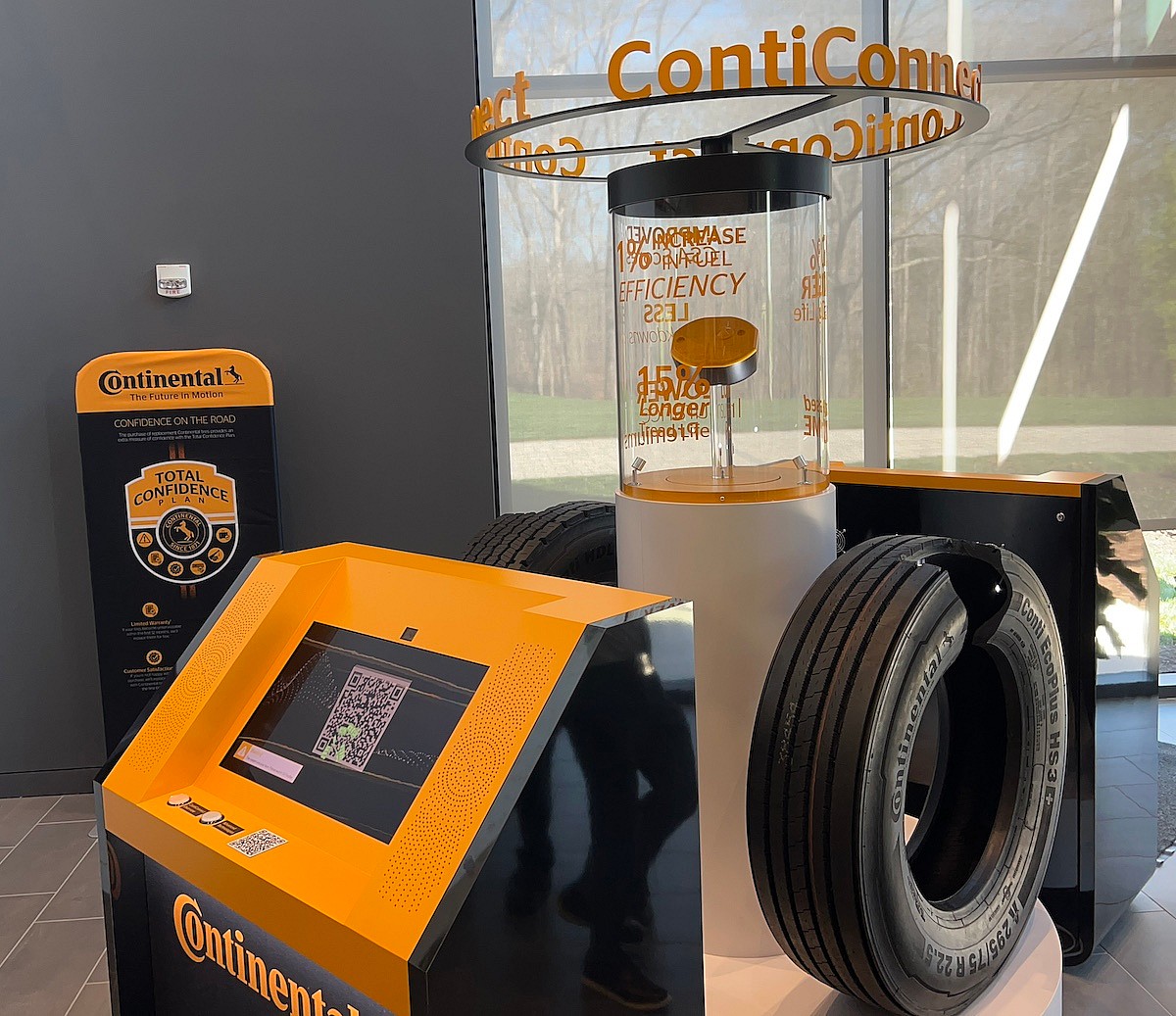 A Display In The New Continental Hq Tells The Brand'S Story