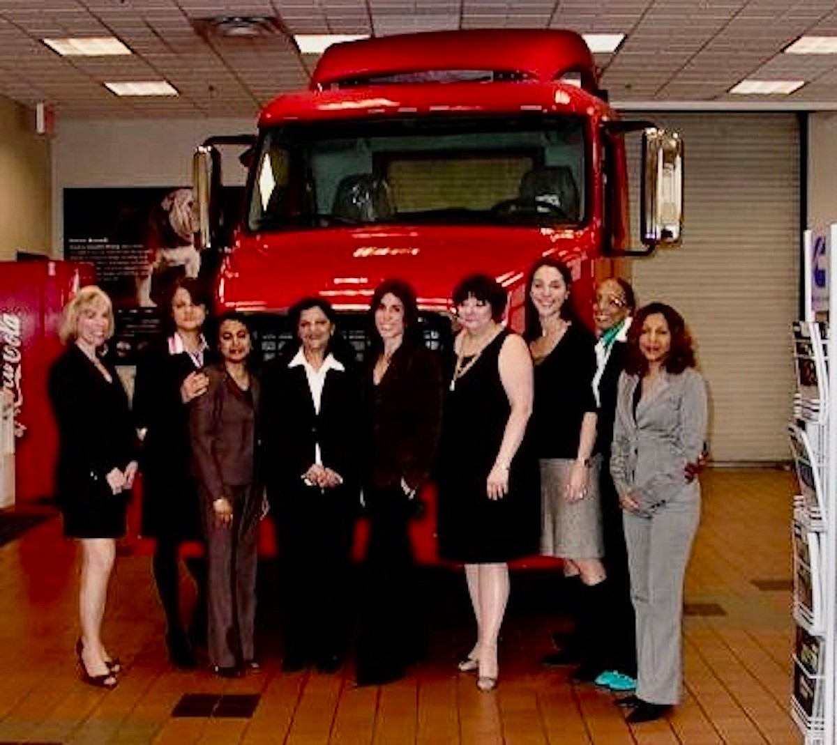 Sandra Gabrielli With Her Team Office 2 International Women