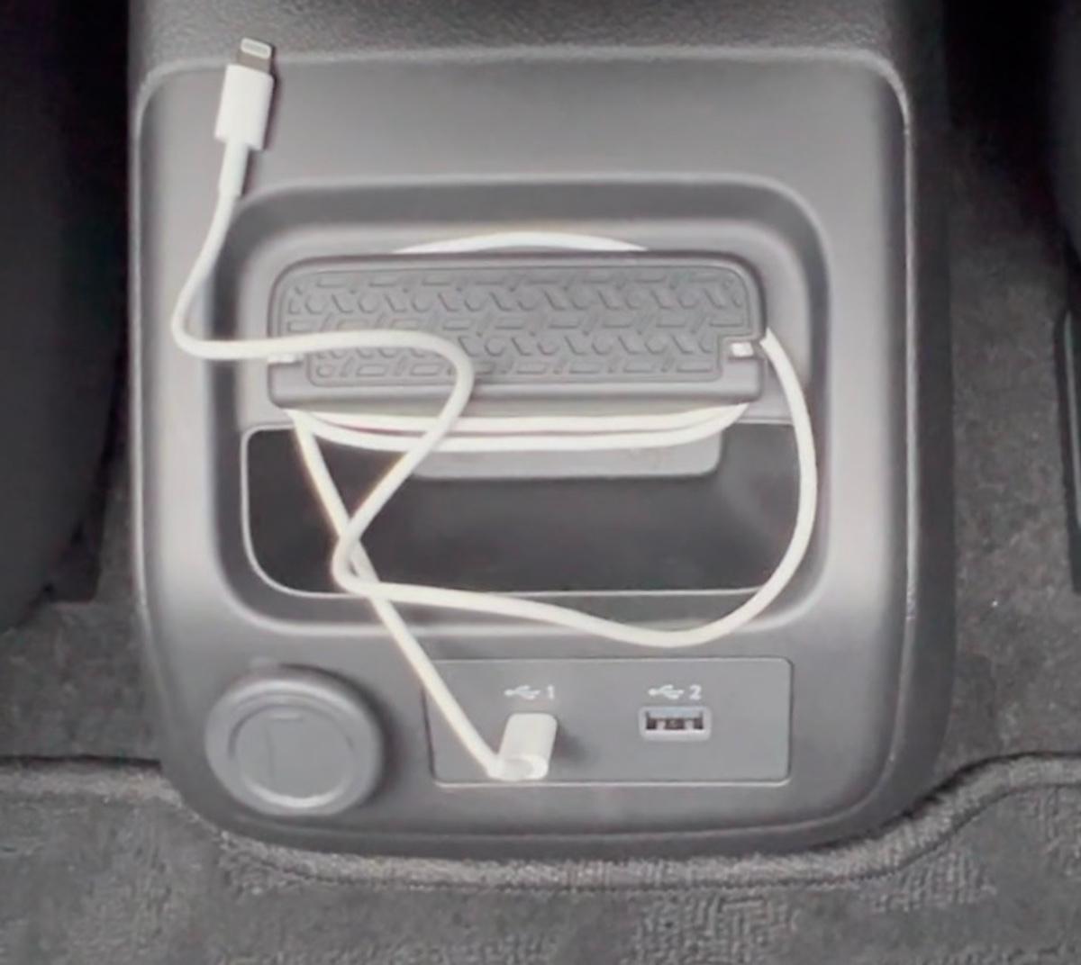 The Nissan Ariya Might Seriously Be the Most Beautiful Nissan, Ever. 8 The Front Of The Center Console Has A Place To Tuck A Phone, Plus A Very Thoughtful Cord Organizer
