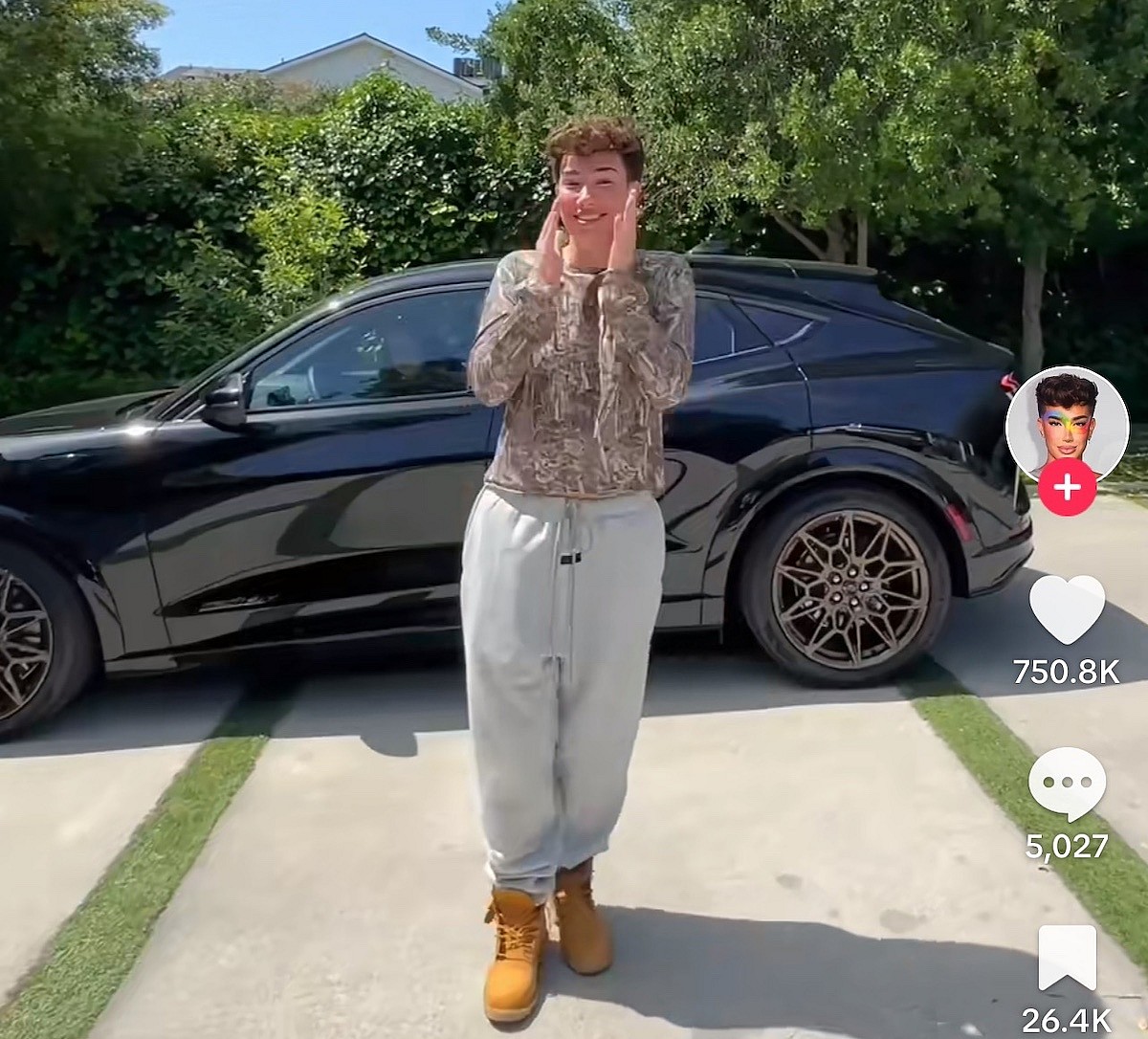 A Girls Guide To Cars | James Charles Needs A New Car. We Have Thoughts—And Ideas - James Charles Mustang Mach E Gt 2