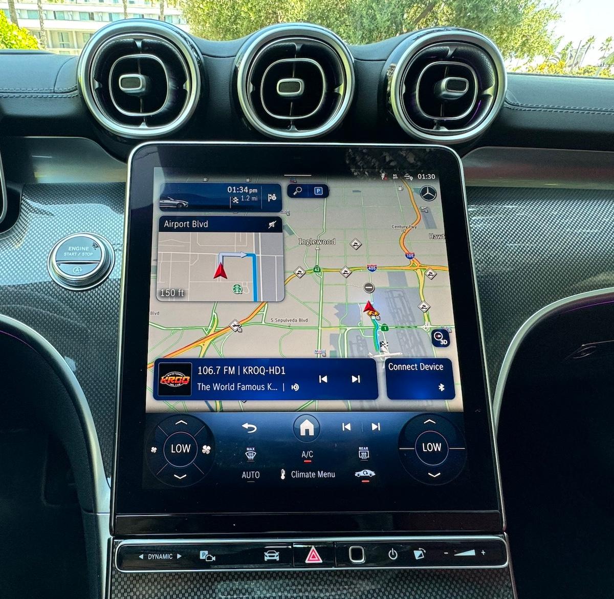 The Multimedia System In The Mercedes-Benz Cle