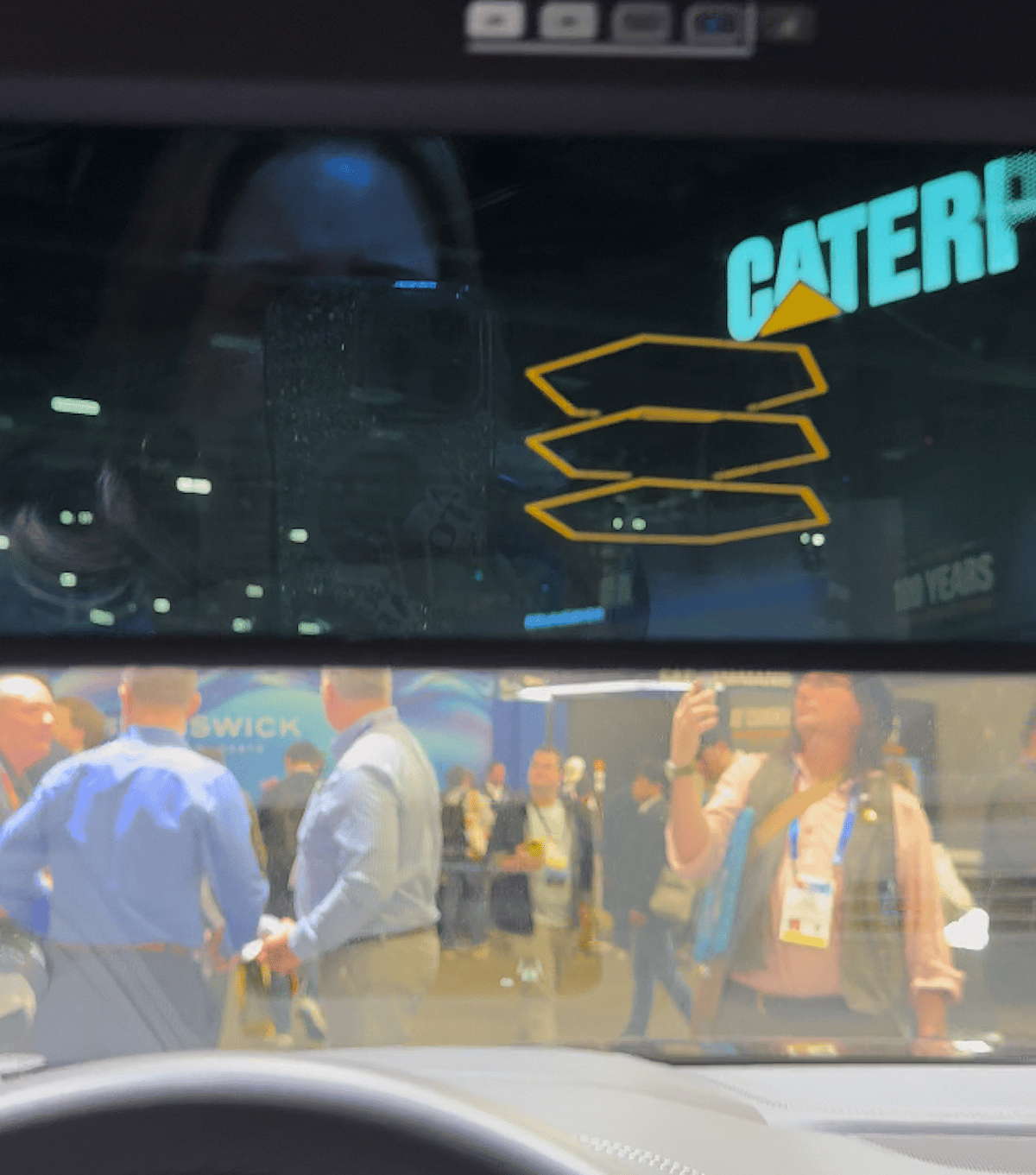 This Gentex Transparent Visor Can Dim Partially Or Fully