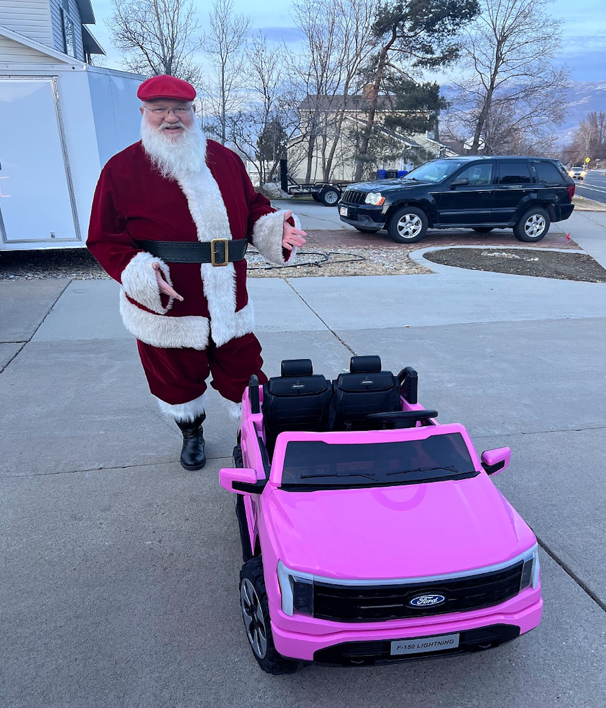 Tested: The Ford Lightning Ride On Toy Truck Is Every Child’s Dream Come True 11 Ford Lightning Ride On Toy Front Grille
