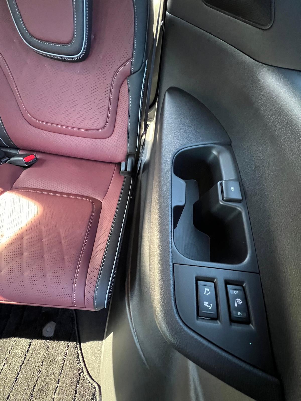 The 3Rd Row Amenities In The 2025 Infiniti Qx80