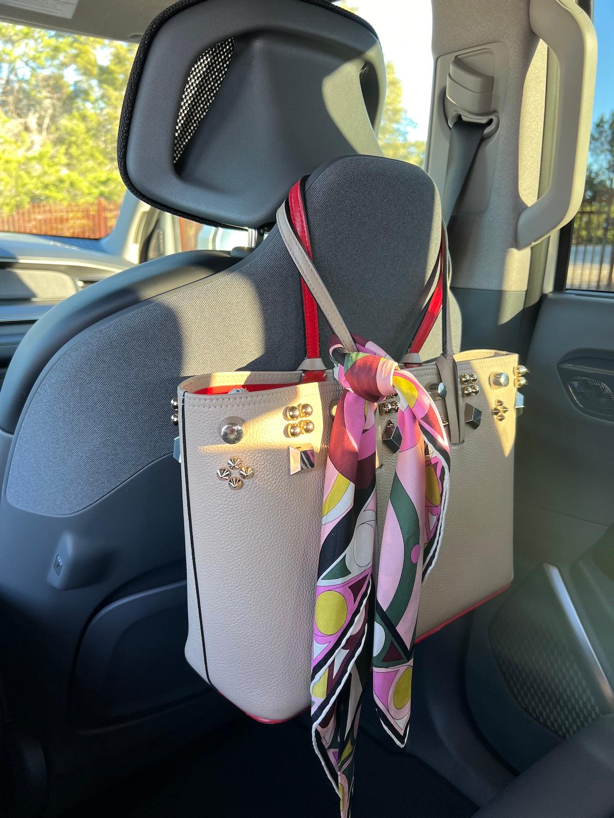 A Bag Hanger Is Perfect In The Kia Ev9