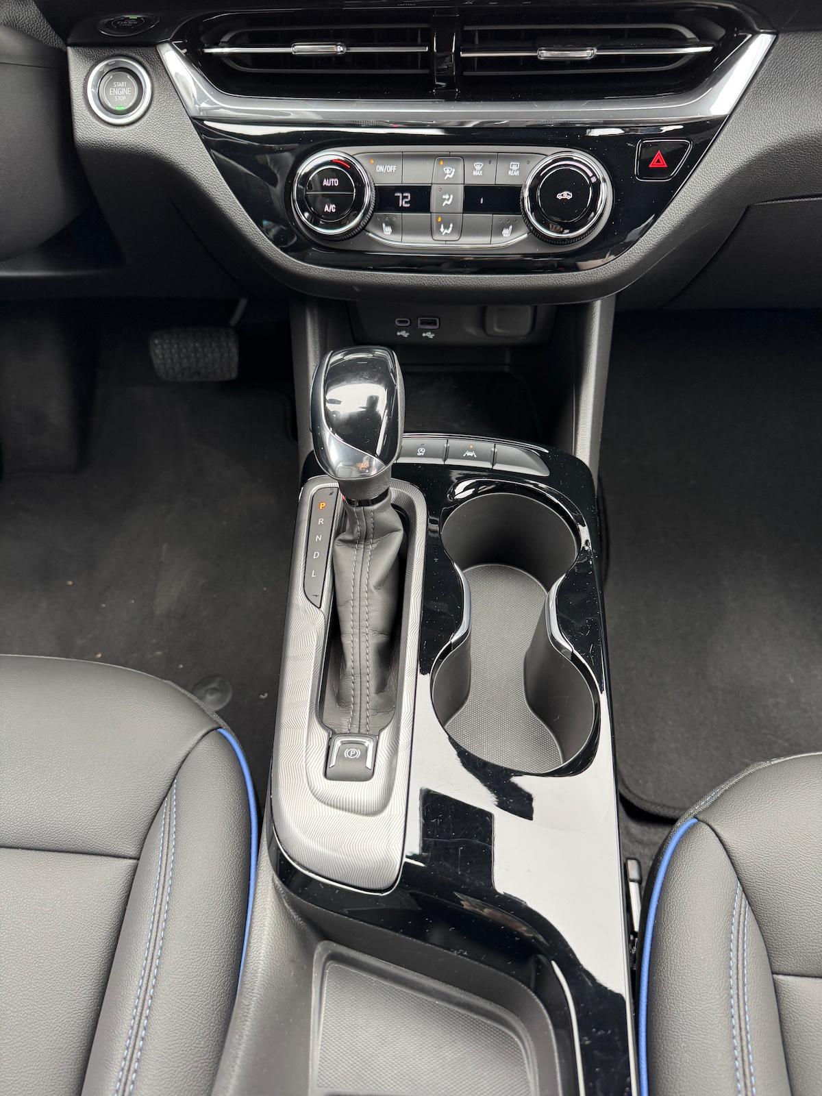 The Center Console In The Buick Envista