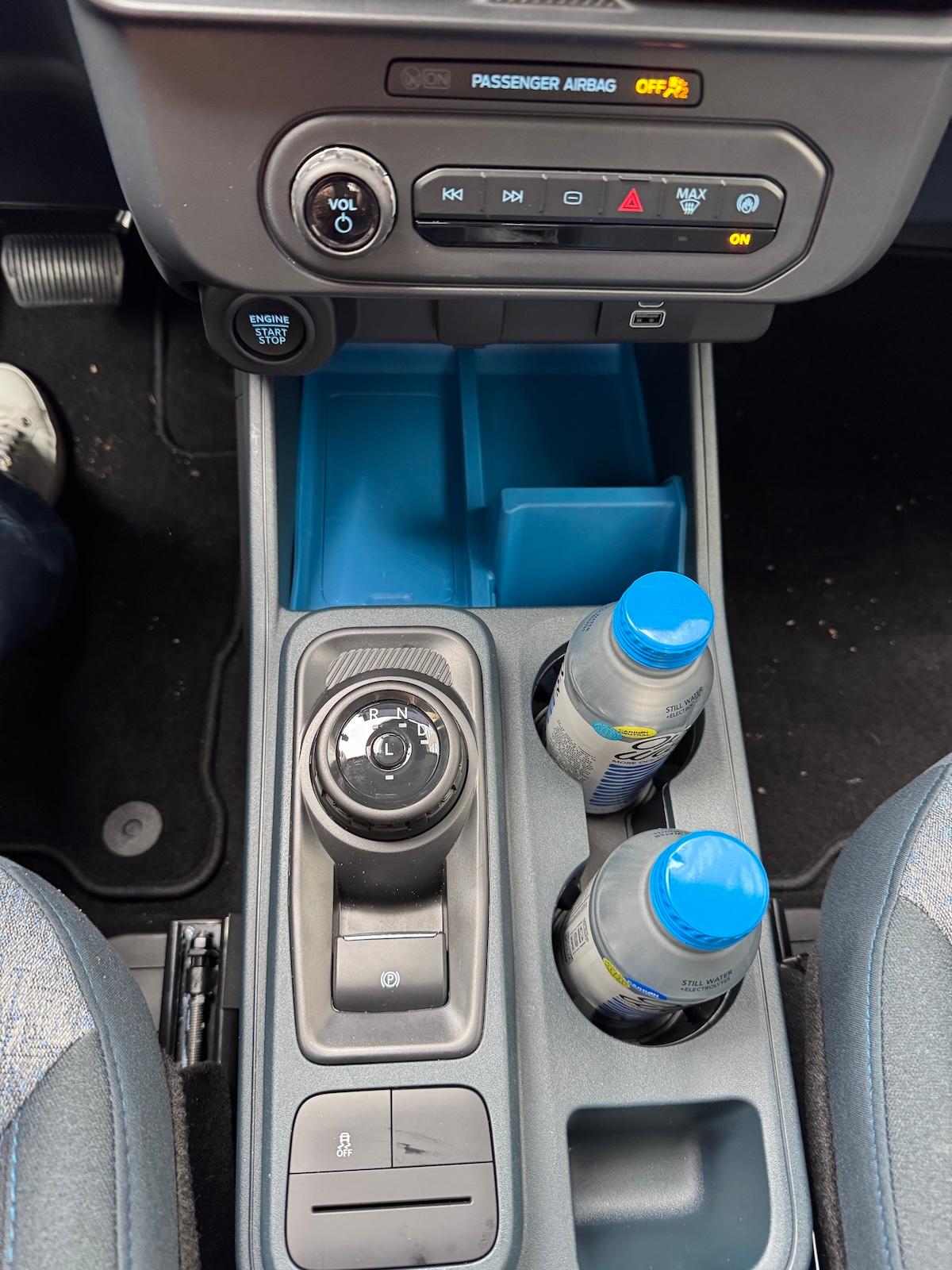 Blue Accents In The Ford Maverick Hybrid