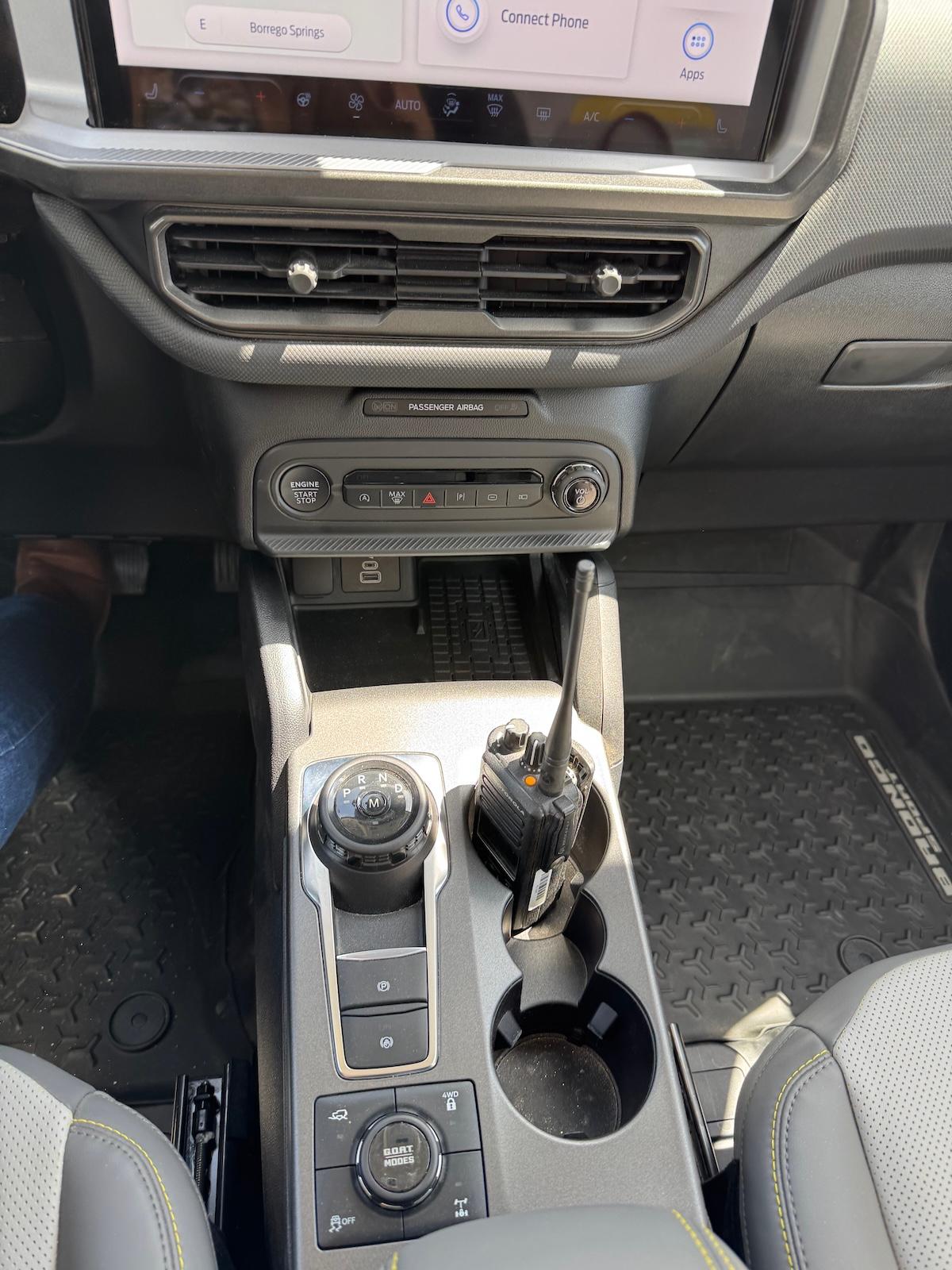 The Ford Bronco Sport Just Got a Lot More Badass—Without Losing its Cool 4 The Center Console Of The Ford Bronco Sport 2.0L