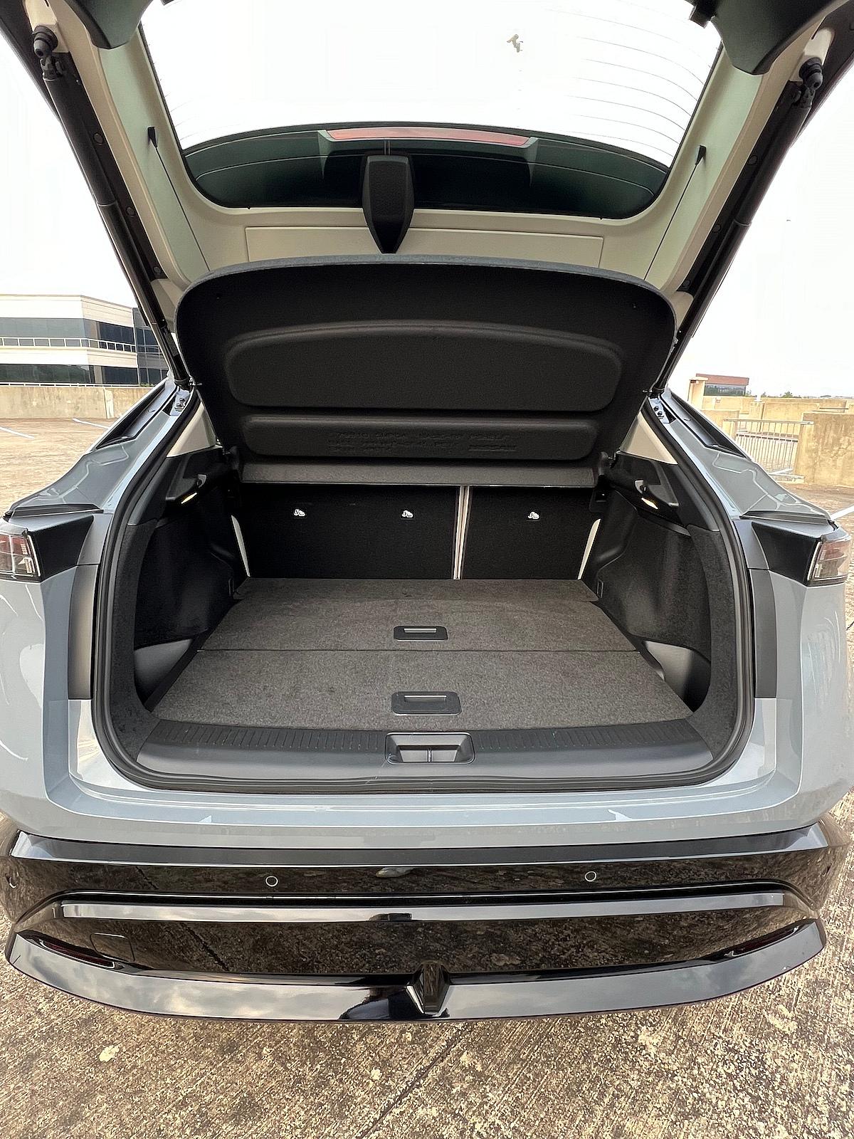 The Nissan Ariya Has A Large Cargo Space