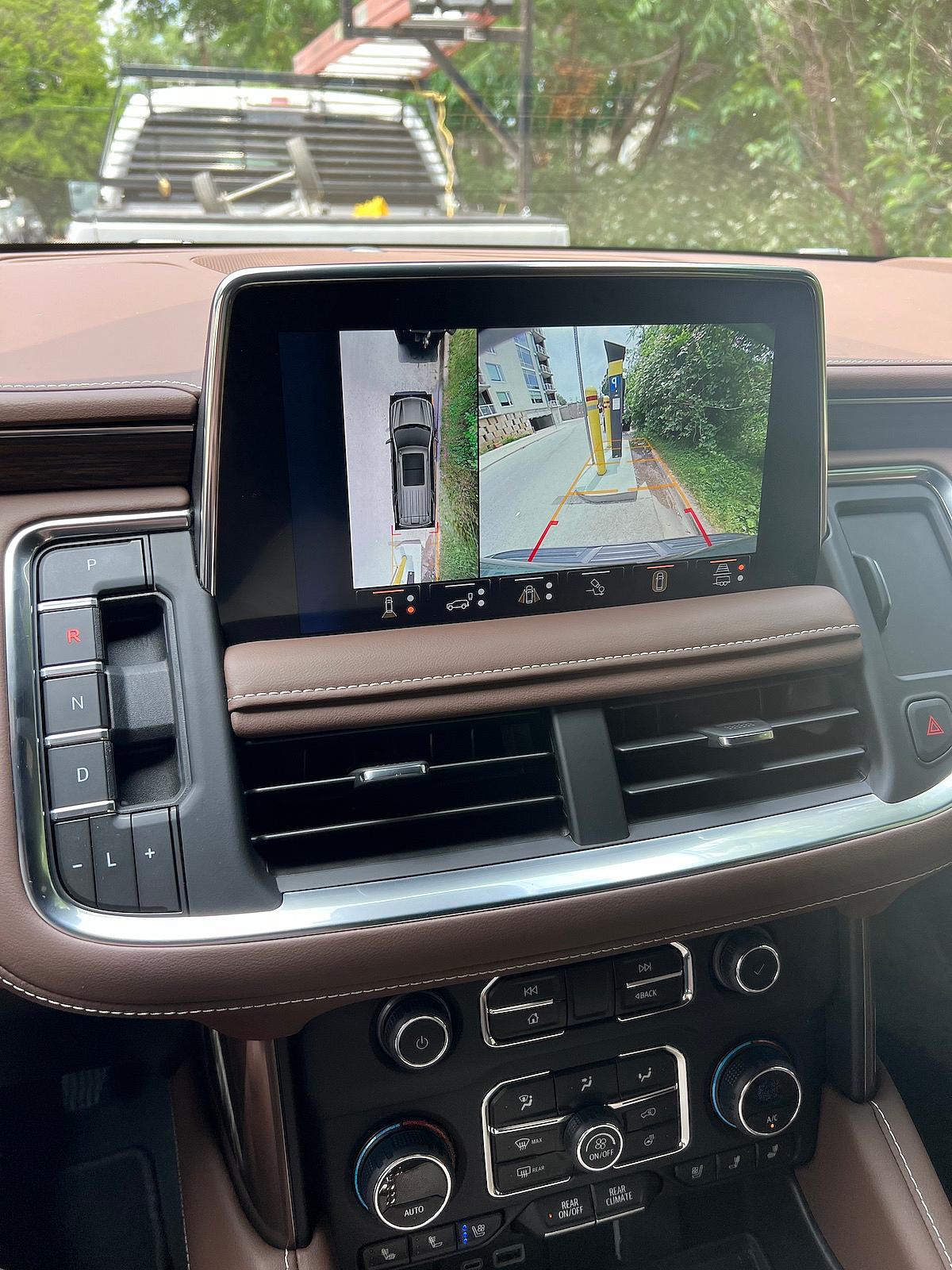 The Forward, Rear And Side Cameras Are Priceless For Parking The Chevrolet Suburban