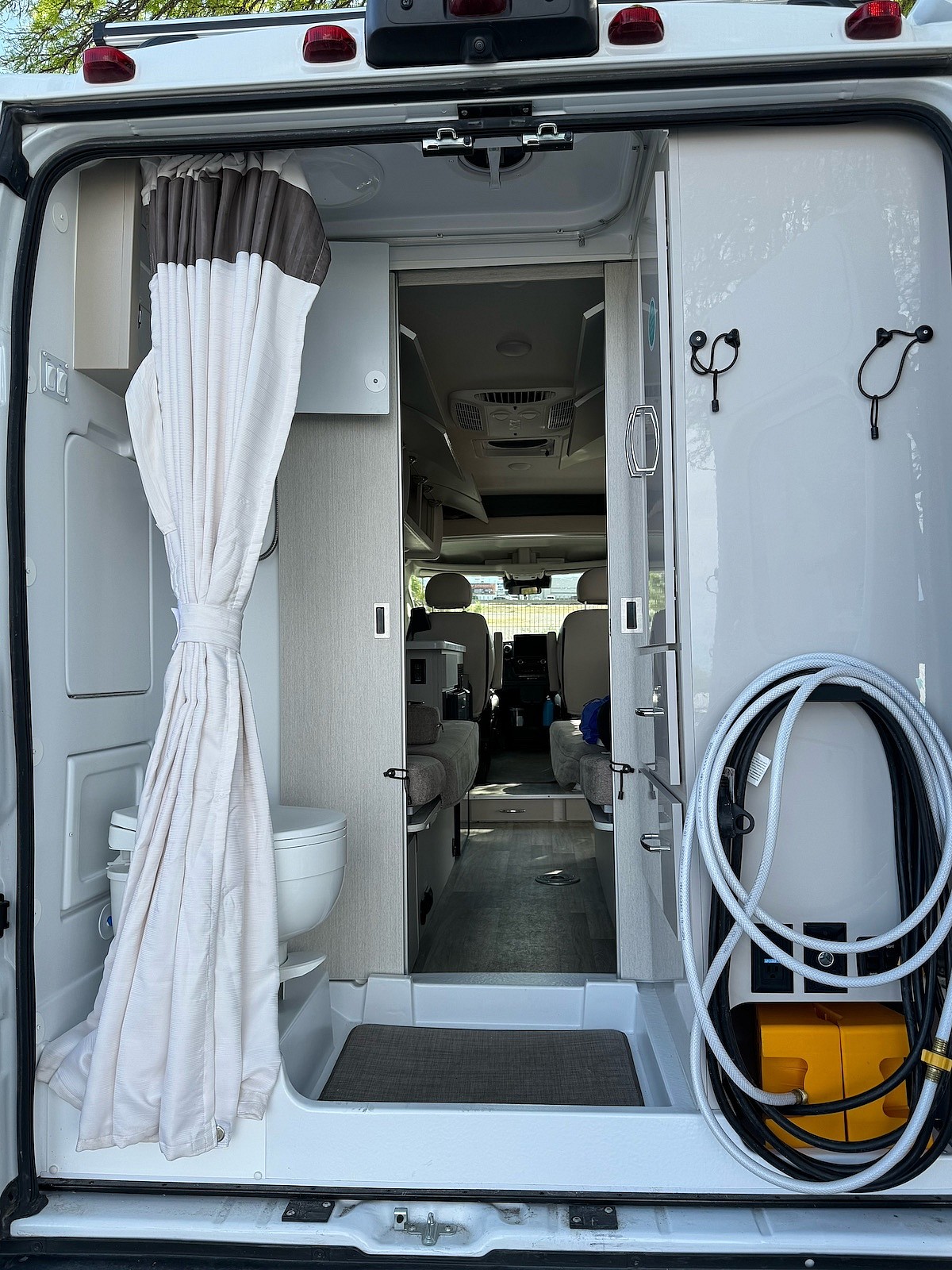 We Fell in Love with this Campervan for Summer Road Trip Travel 8 Road Surfer Bathroom